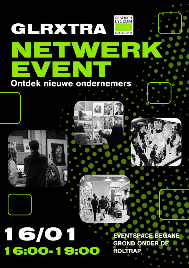 Netwerk event 2025 GLRXTRA officieel poster kopie